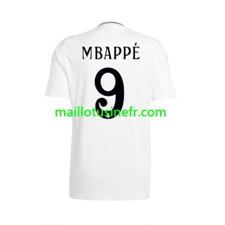 Maillot de Foot Real Madrid Kylian Mbappé 9 Domicile 2024-25 Maillot de Foot Real Madrid Kylian Mbappé 9 Domicile 2024-25
